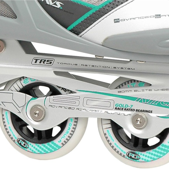 Roller Derby AERIO Q-60 Women's Inline Skates Mint Size 7 - Picture 4 of 5